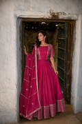 Pink Gota Lehenga