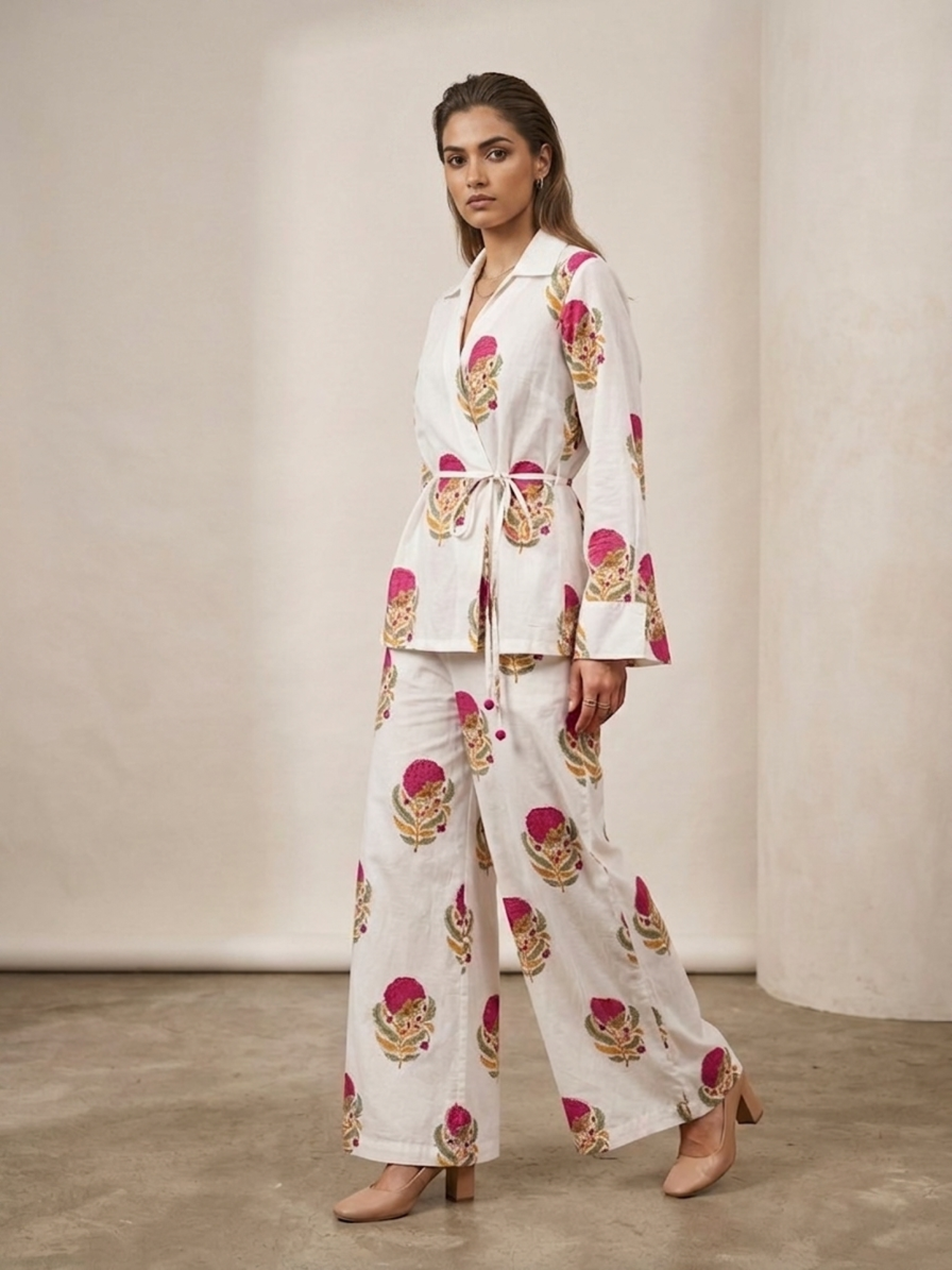 Block print co ord set